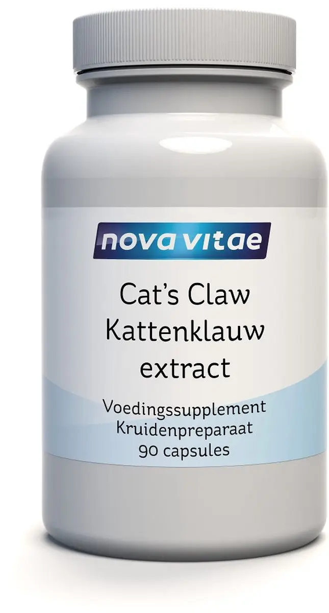 Nova Vitae Kattenklauw Extract 500mg - 90 Capsules