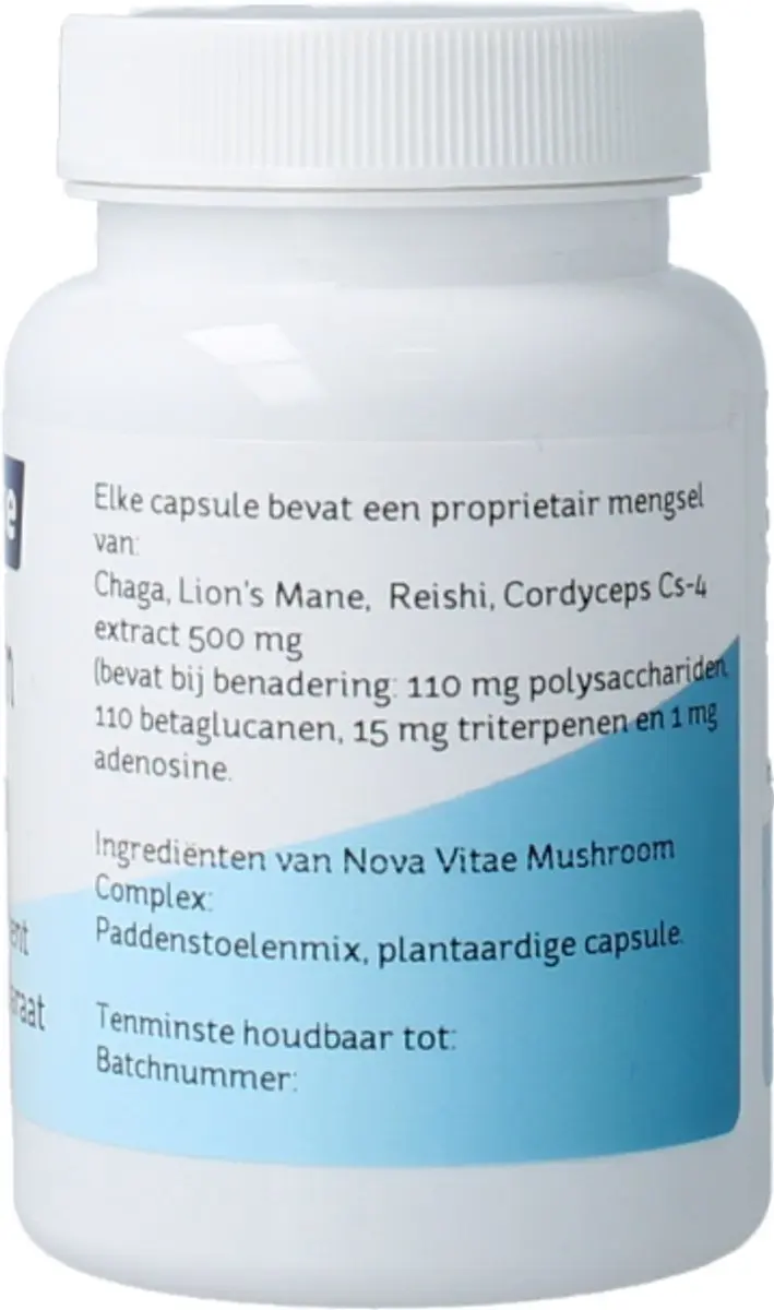 Nova Vitae Mushroom Complex - 60 Capsules - 500mg