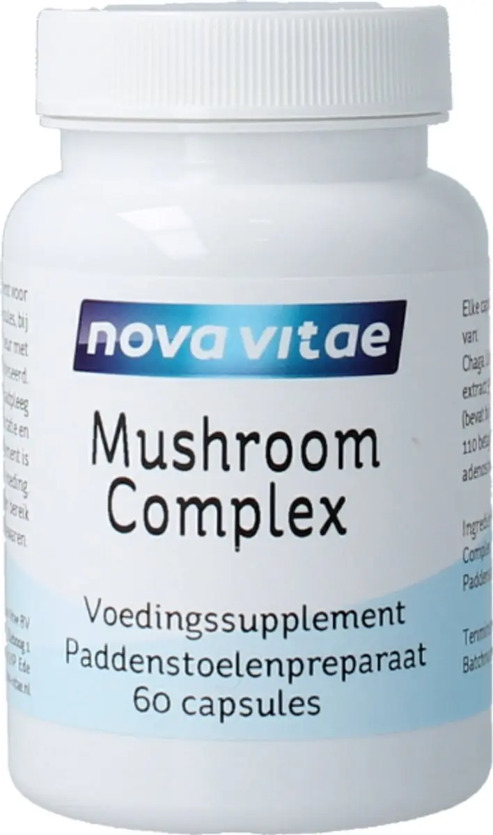 Nova Vitae Mushroom Complex - 60 Capsules - 500mg