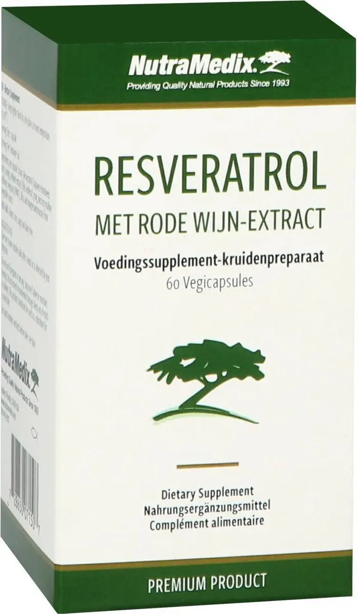 Nutramedix Resveratrol 60 Vcaps