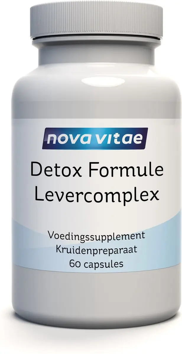 Nova Vitae Detox Formule Levercomplex 60 Capsules