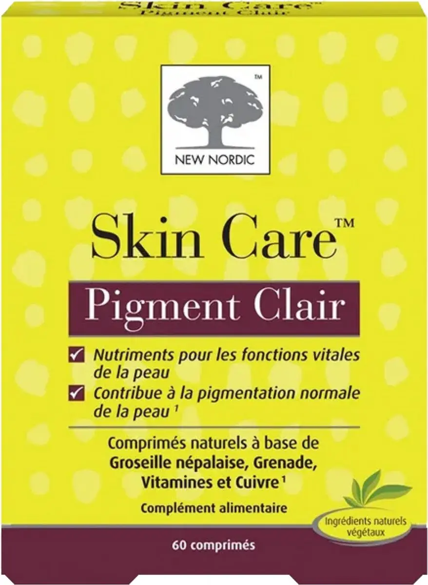 New Nordic Skin Care Pigment Clair 60 Tabletten