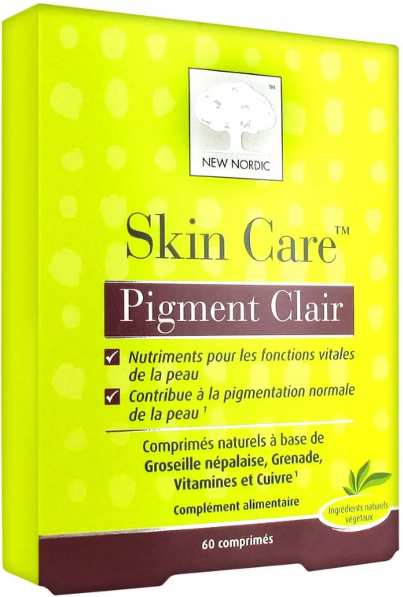 New Nordic Skin Care Pigment Clair 60 Tabletten
