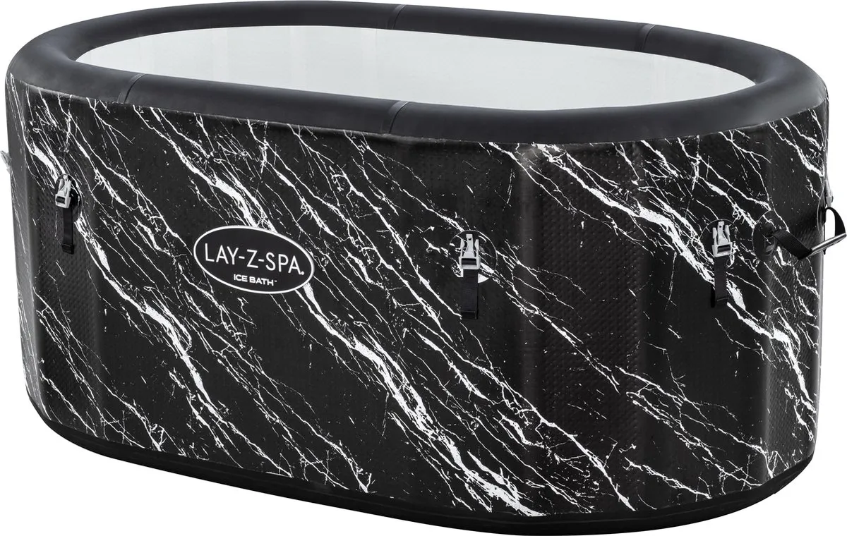 Bestway Lay-Z Spa IJsbad 6002Q - 152x92cm - 2 Personen - Zwart