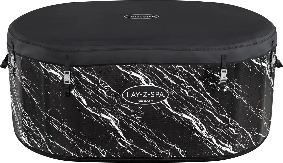Bestway Lay-Z Spa IJsbad 6002Q - 152x92cm - 2 Personen - Zwart - afbeelding 6 van 6