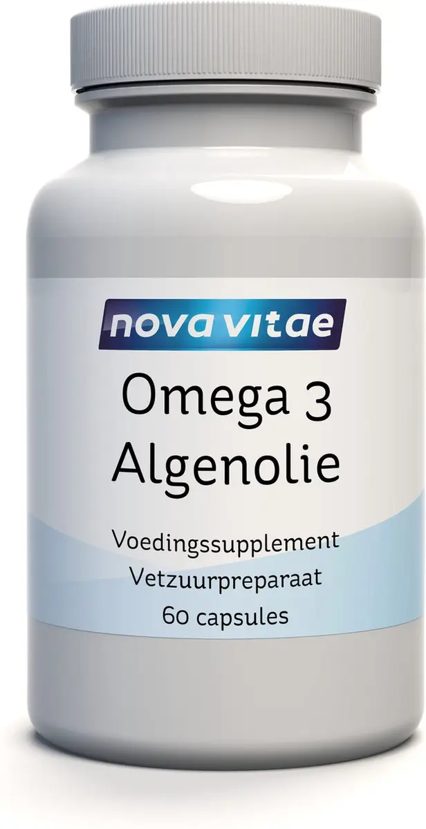 Nova Vitae Omega 3 Algenolie Vegan 60 Capsules