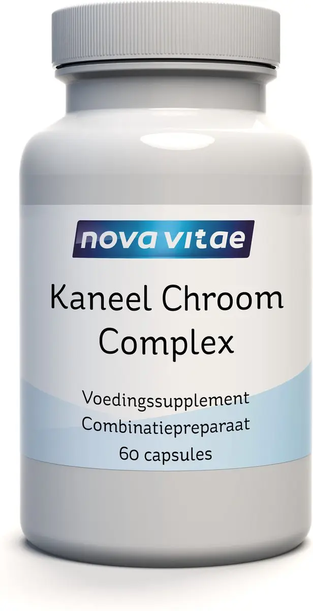 Nova Vitae Kaneel Chroom Complex 60 Capsules