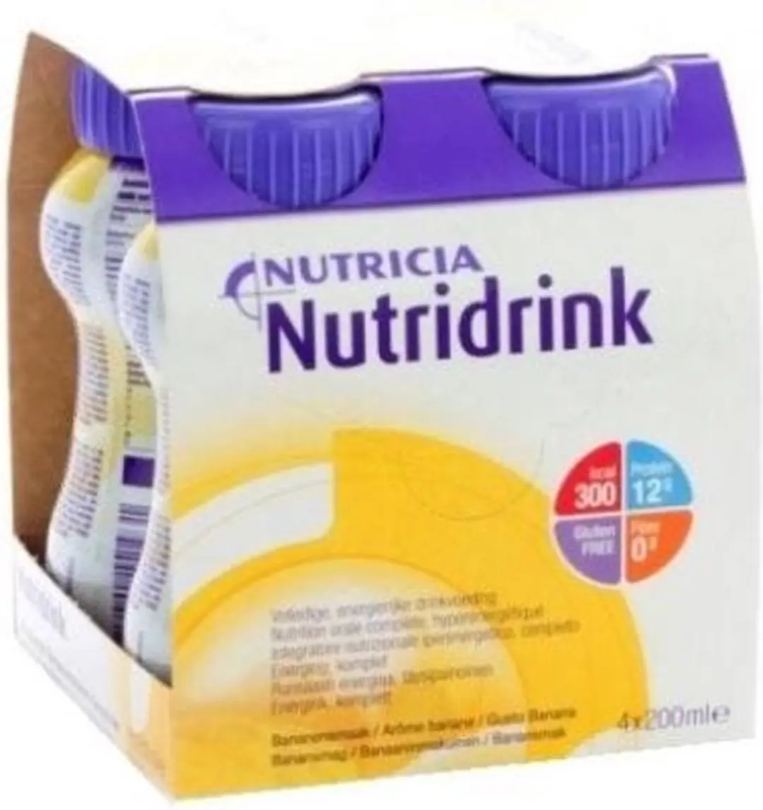 Nutridink Banaan Drink 200ml - 4 Stuks