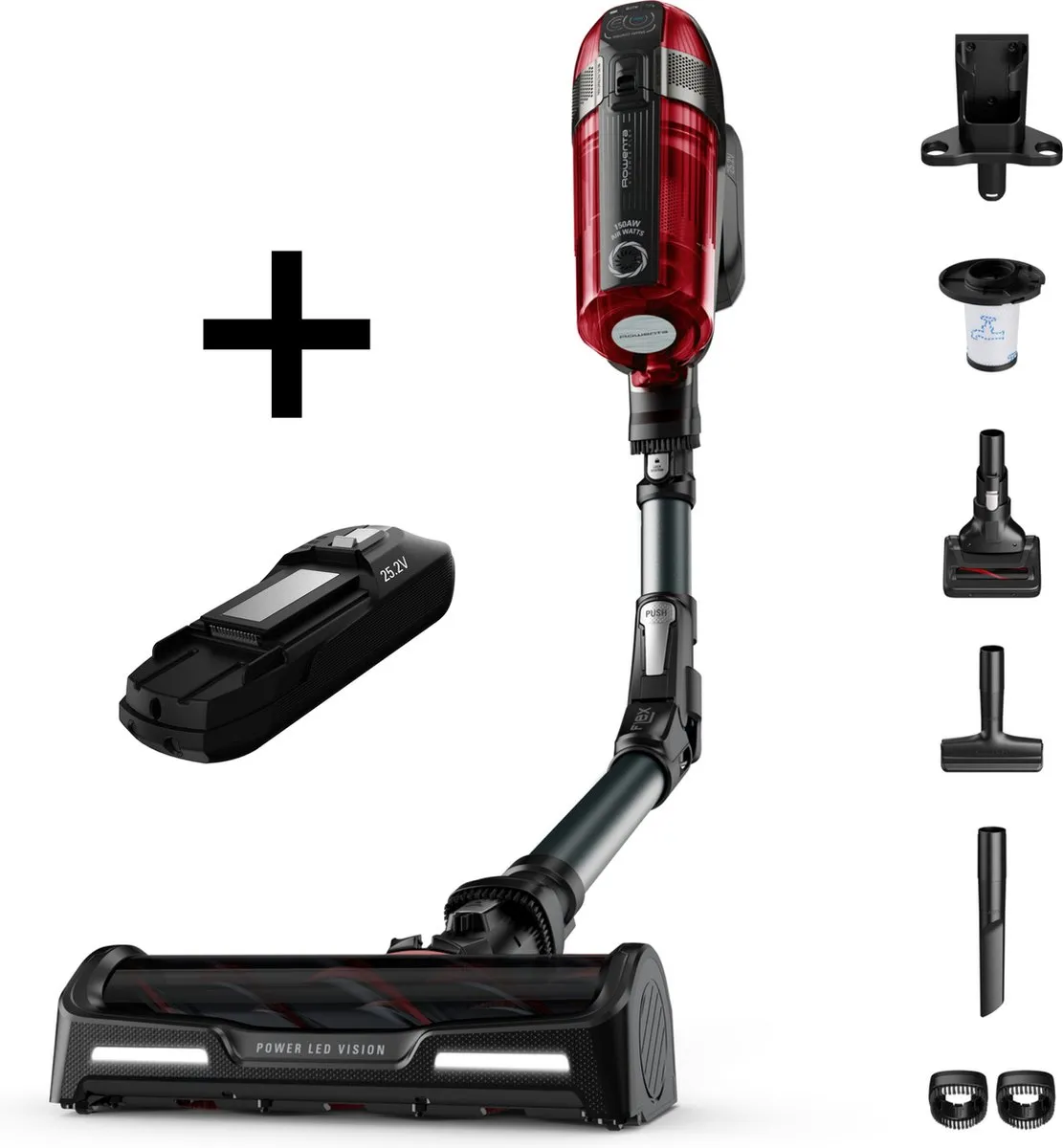 Rowenta X-Force Flex 12.60 RH98A3WO Steelstofzuiger