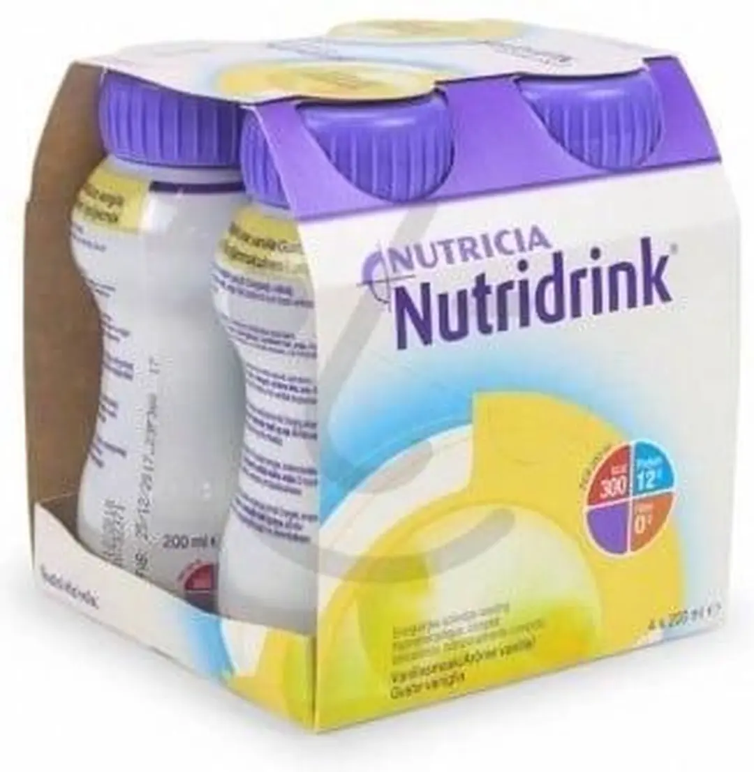 Nutridrink Vanille Drink - 200ml - 4 Stuks