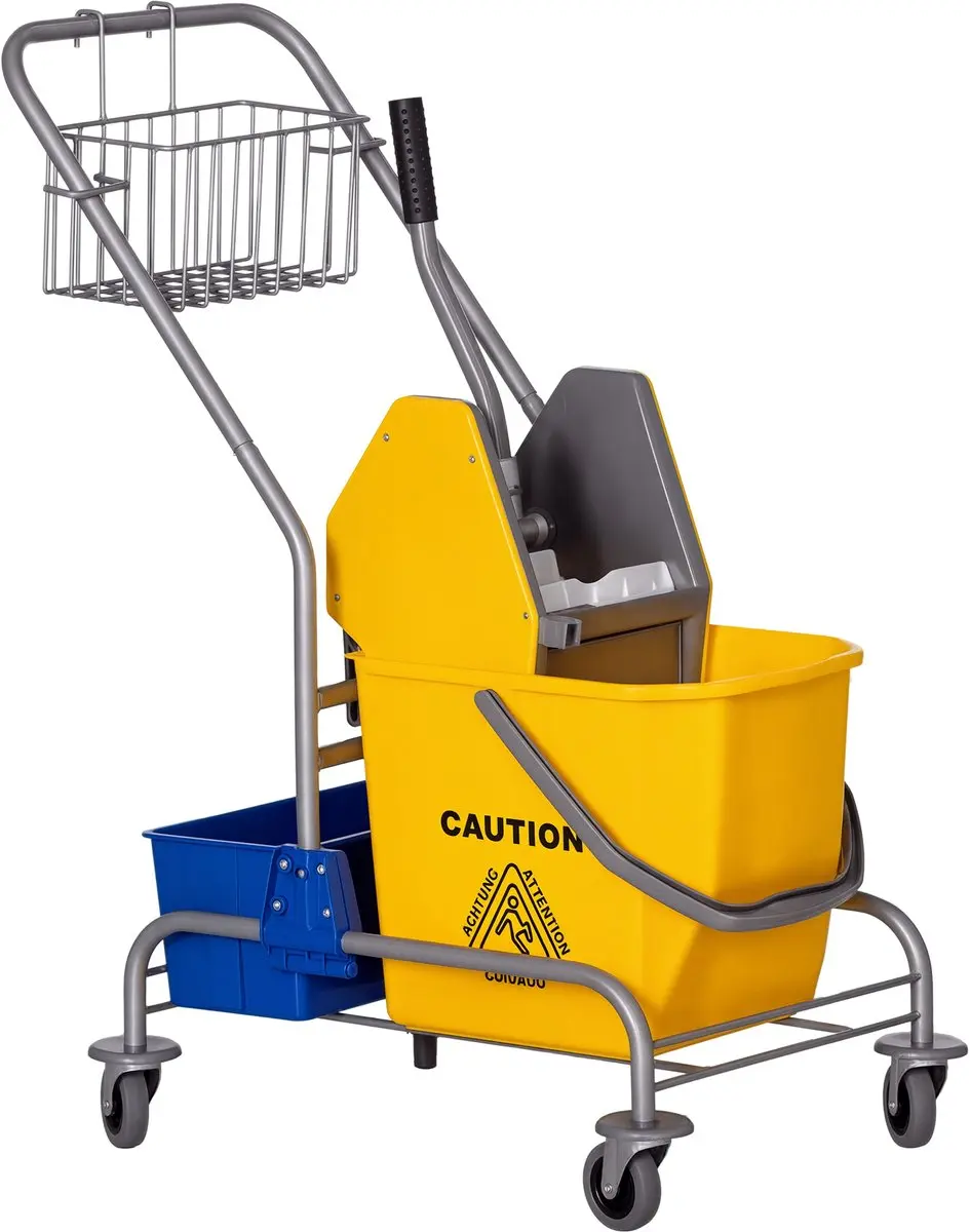 Homcom Emmer met Wringer Geel