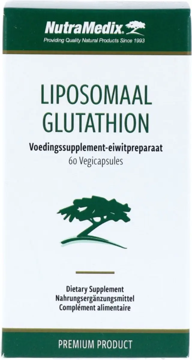 Nutramedix Glutathion Liposomaal 60 Capsules - 60mg