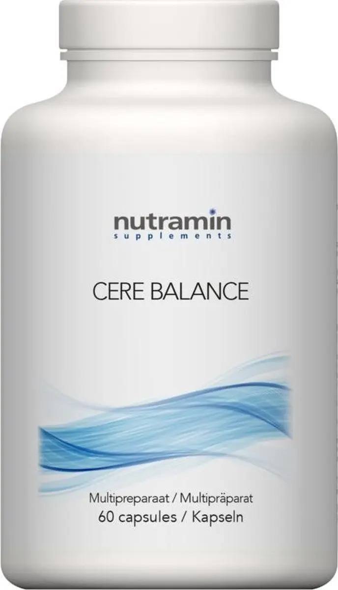 Nutramin Cere Balance Capsules 60 Stuks - 60mg