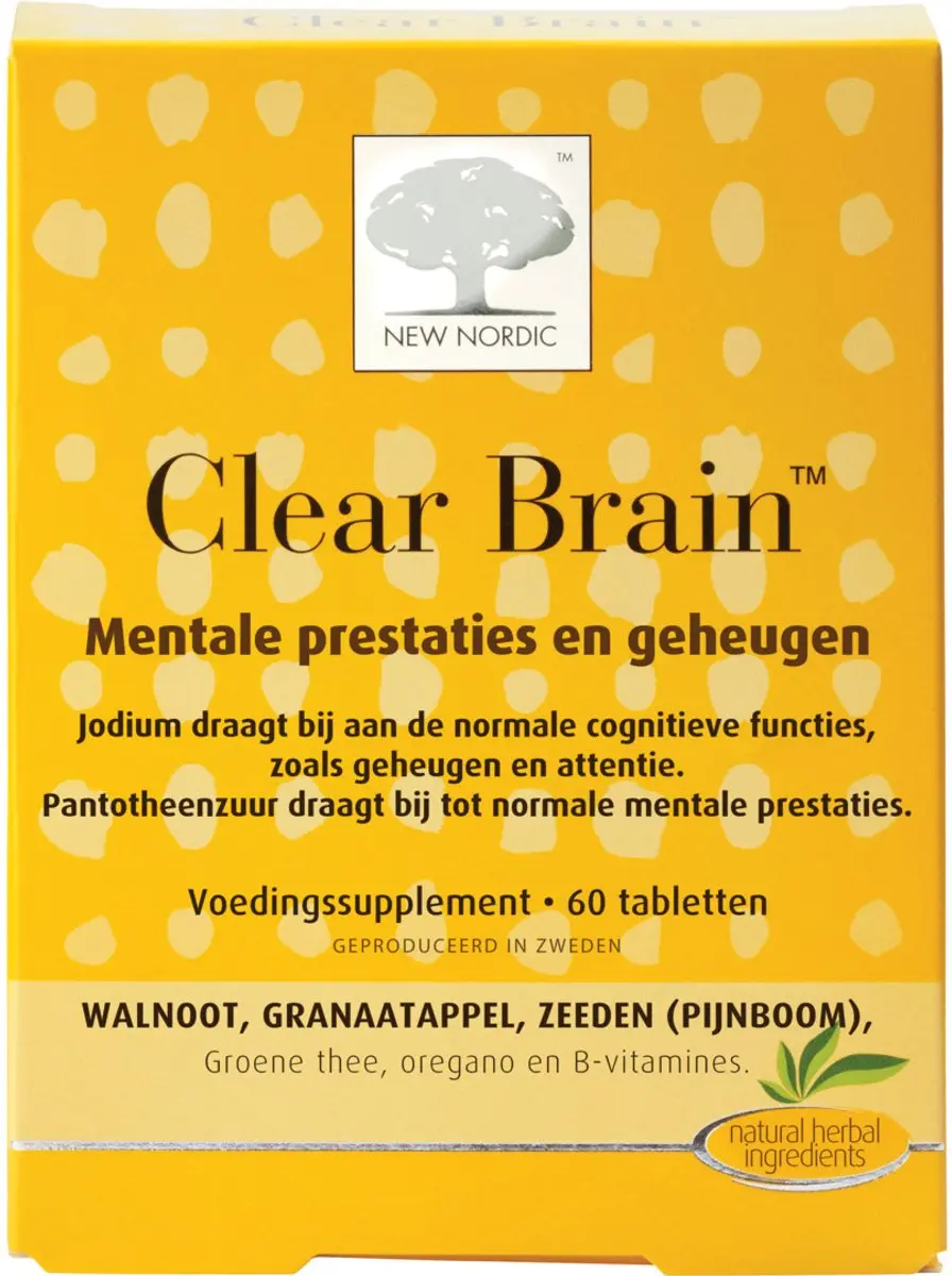 New Nordic Clear Brain Concentratie