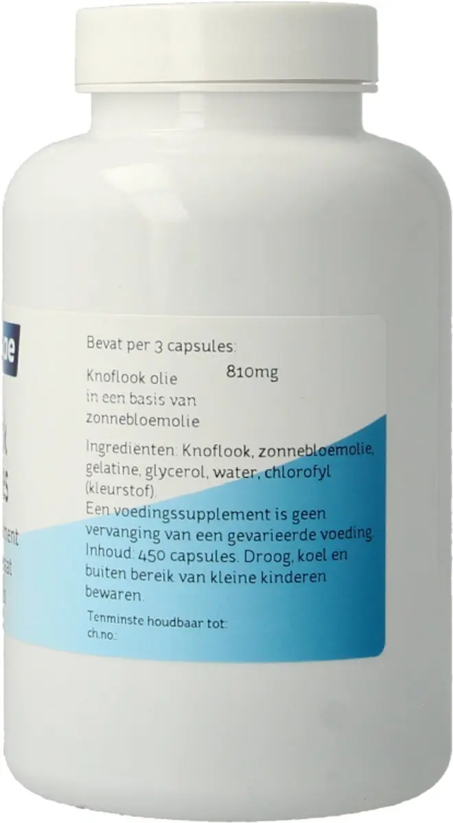Nova Vitae Knoflook Capsules 450 Stuks