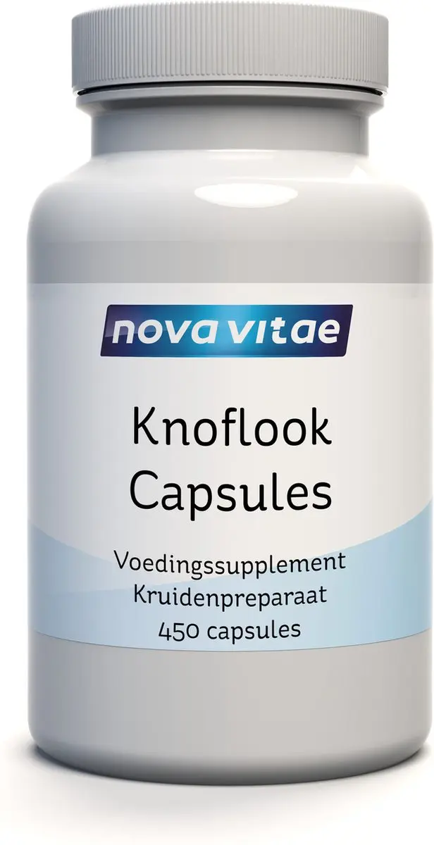 Nova Vitae Knoflook Capsules 450 Stuks