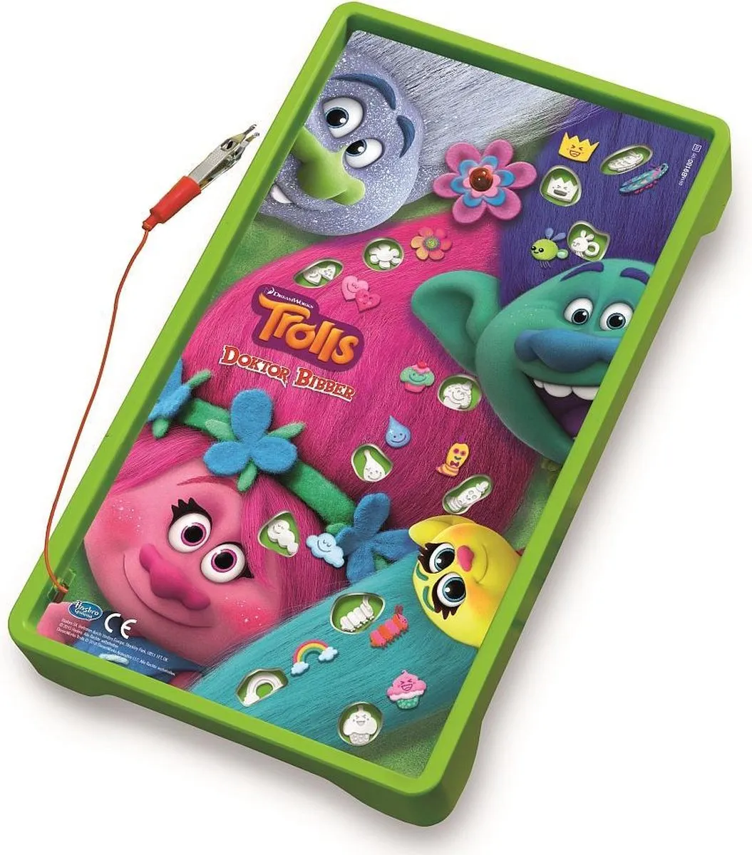 Hasbro Dokter Bibber Trolls Spel - Speelbord & Pincet