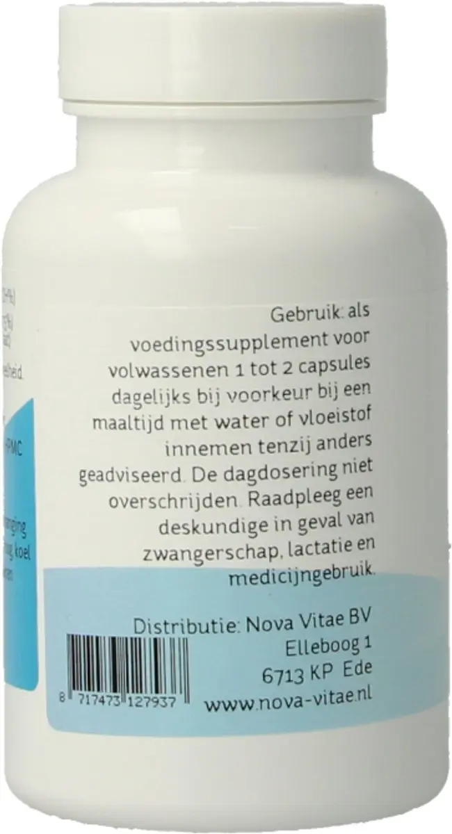Nova Vitae Kaliumcitraat 275mg - 100 Capsules