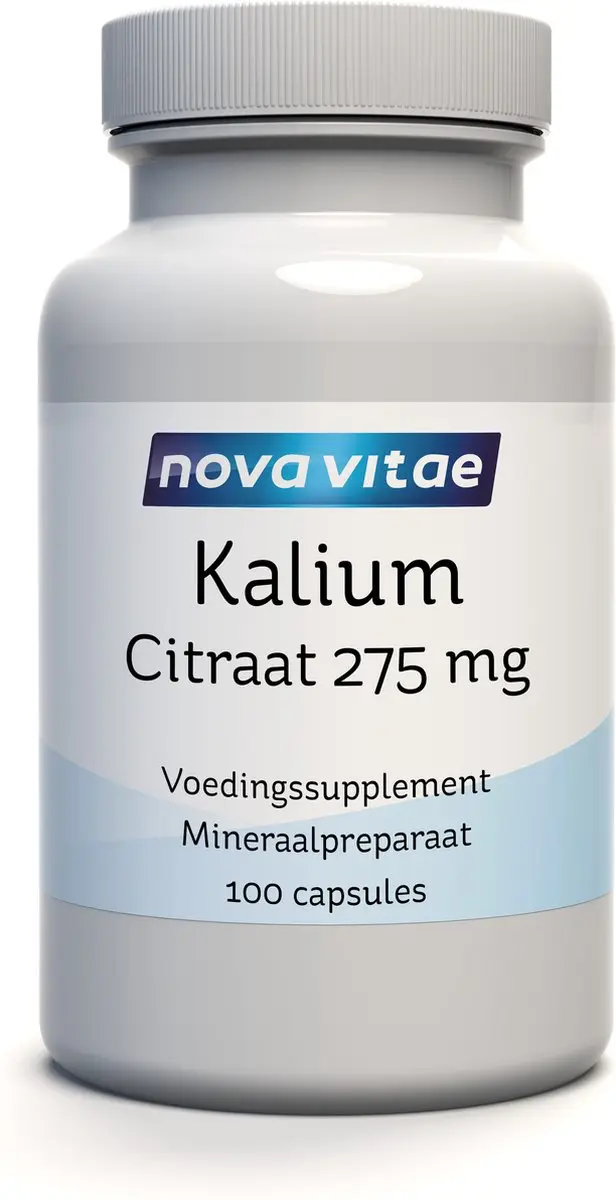 Nova Vitae Kaliumcitraat 275mg
