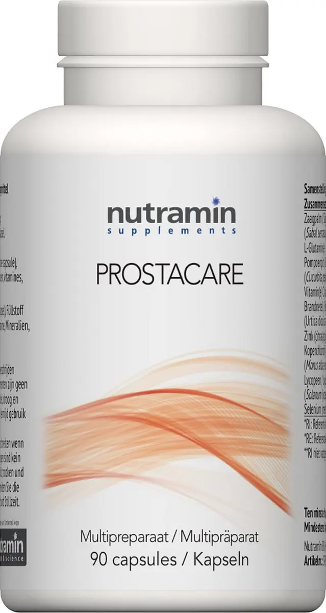 Nutramin NTM Prostacare Capsules - 90 Stuks