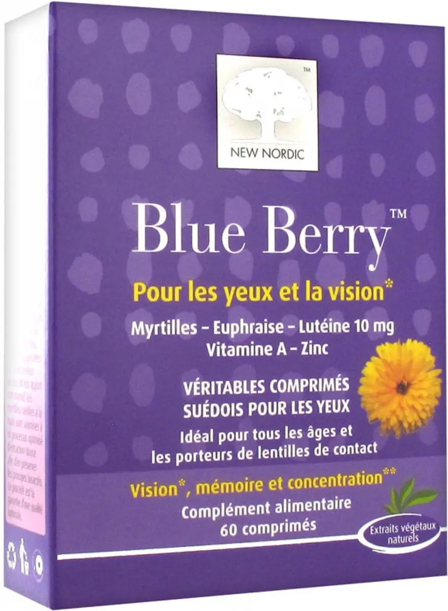 New Nordic Blue Berry 60 Tabletten