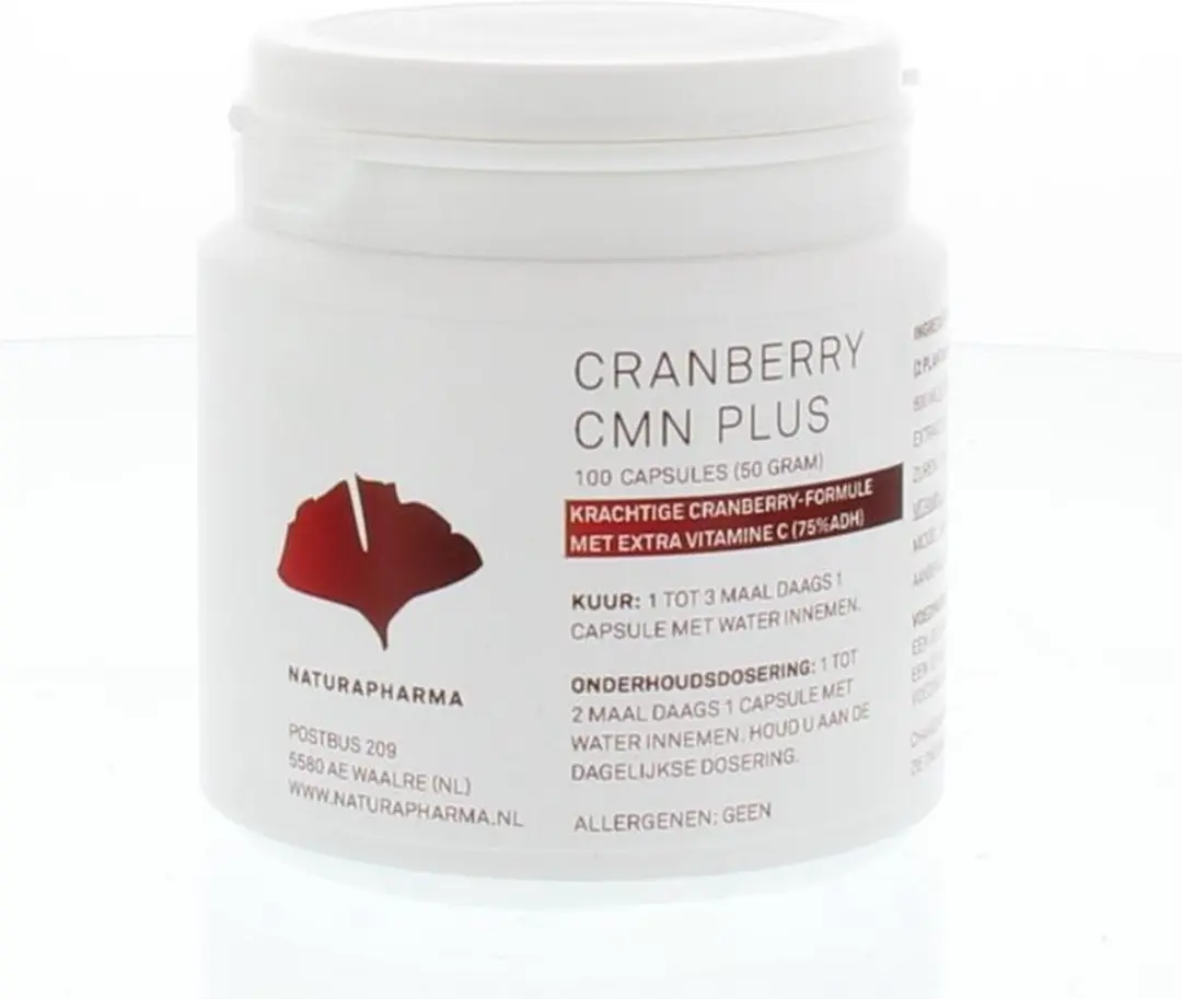 Naturapharma Cranberry V-capsules 100 Stuks