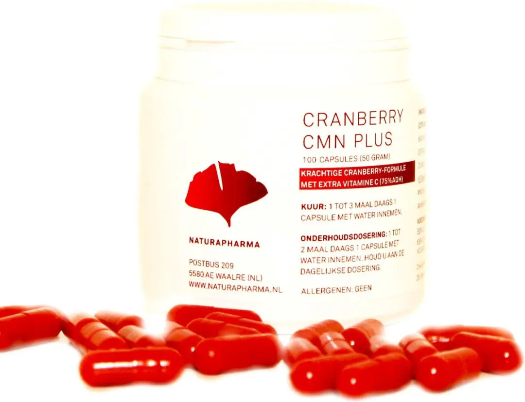 Naturapharma Cranberry V-capsules 100 Stuks