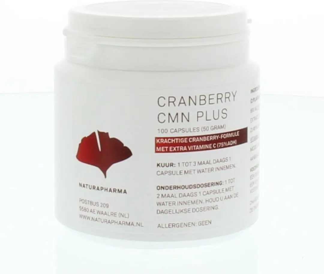 Naturapharma Cranberry V-capsules 100 Stuks