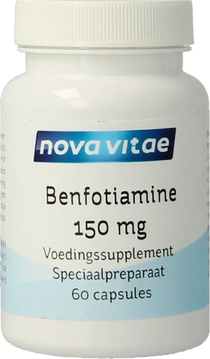 Nova Vitae Benfotiamine 150mg - 60 Capsules
