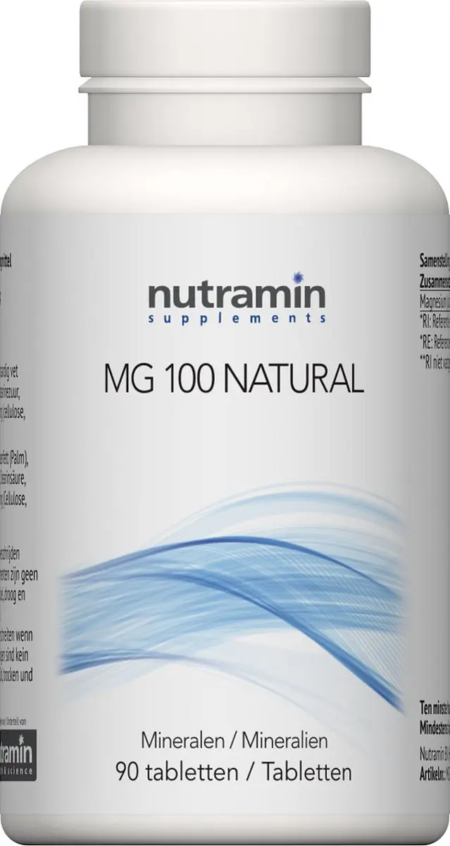 Nutramin NTM-Mg 100 Mineralen Tabletten - 90 Stuks