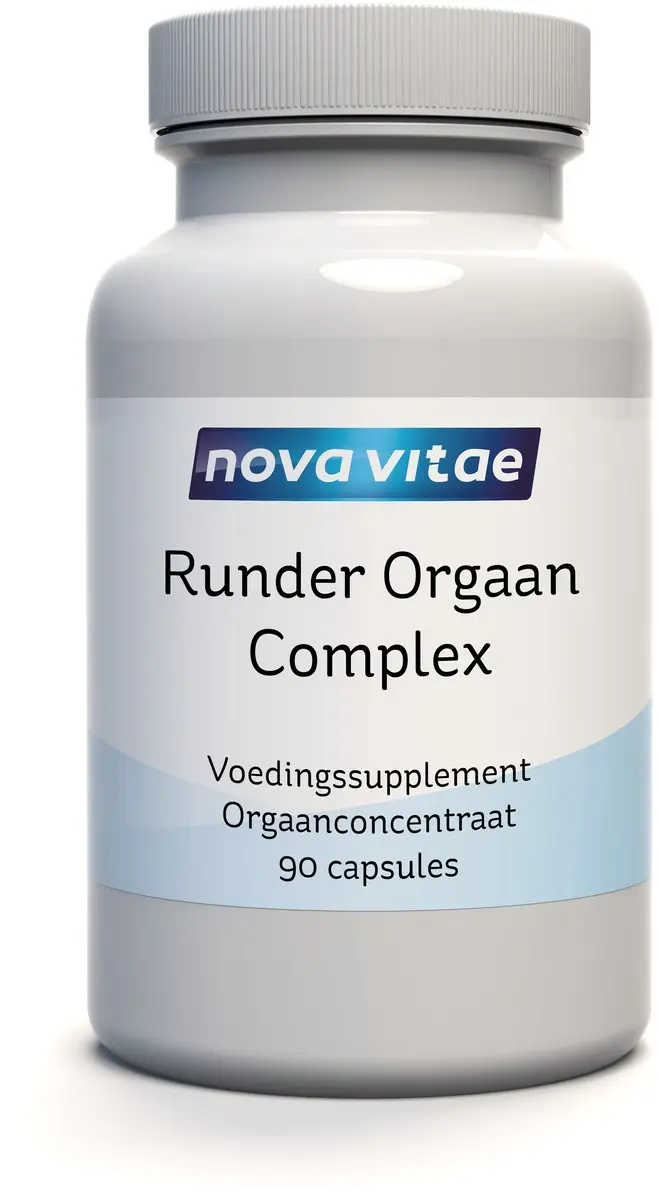 Nova Vitae Runder Orgaan Complex 90 Capsules