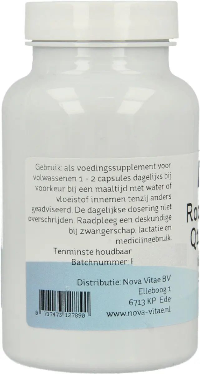 Nova Vitae Rode Gist Rijst Q10 Knoflook 180 Capsules