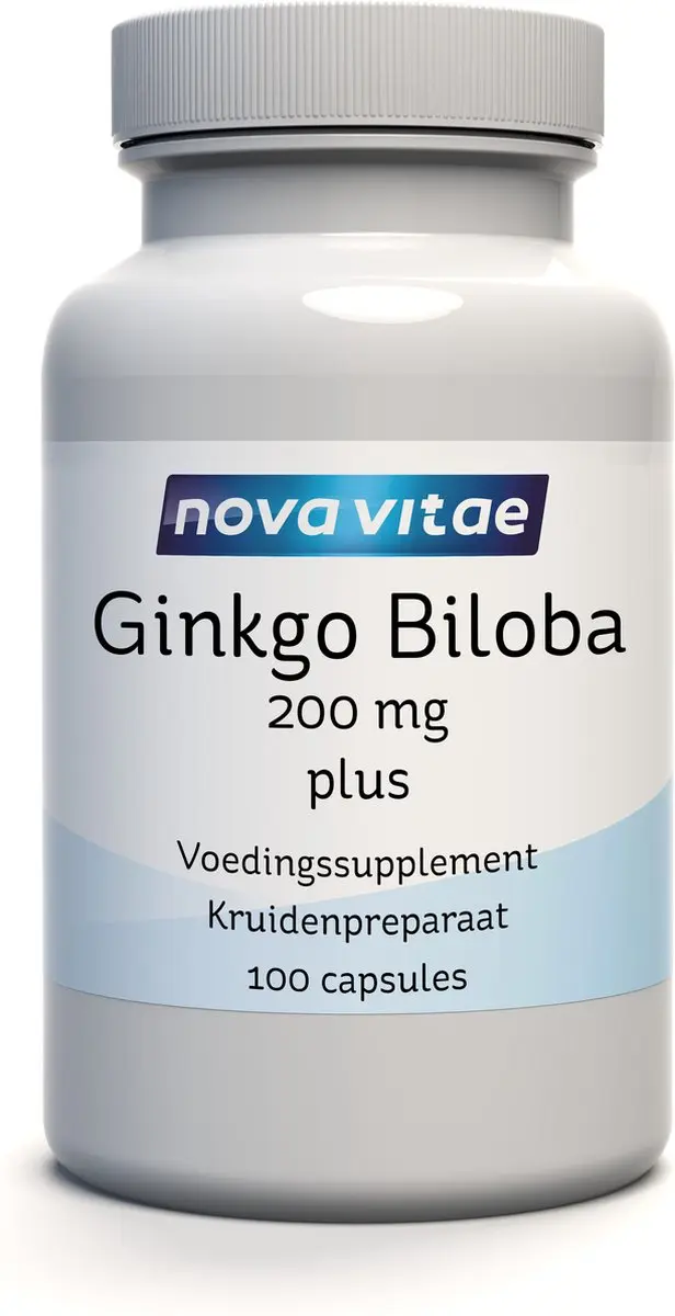 Nova Vitae Ginkgo biloba 200mg Plus