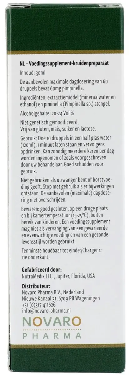 Nutramedix Pinella Brain-Nerve-Cleanse 30ml