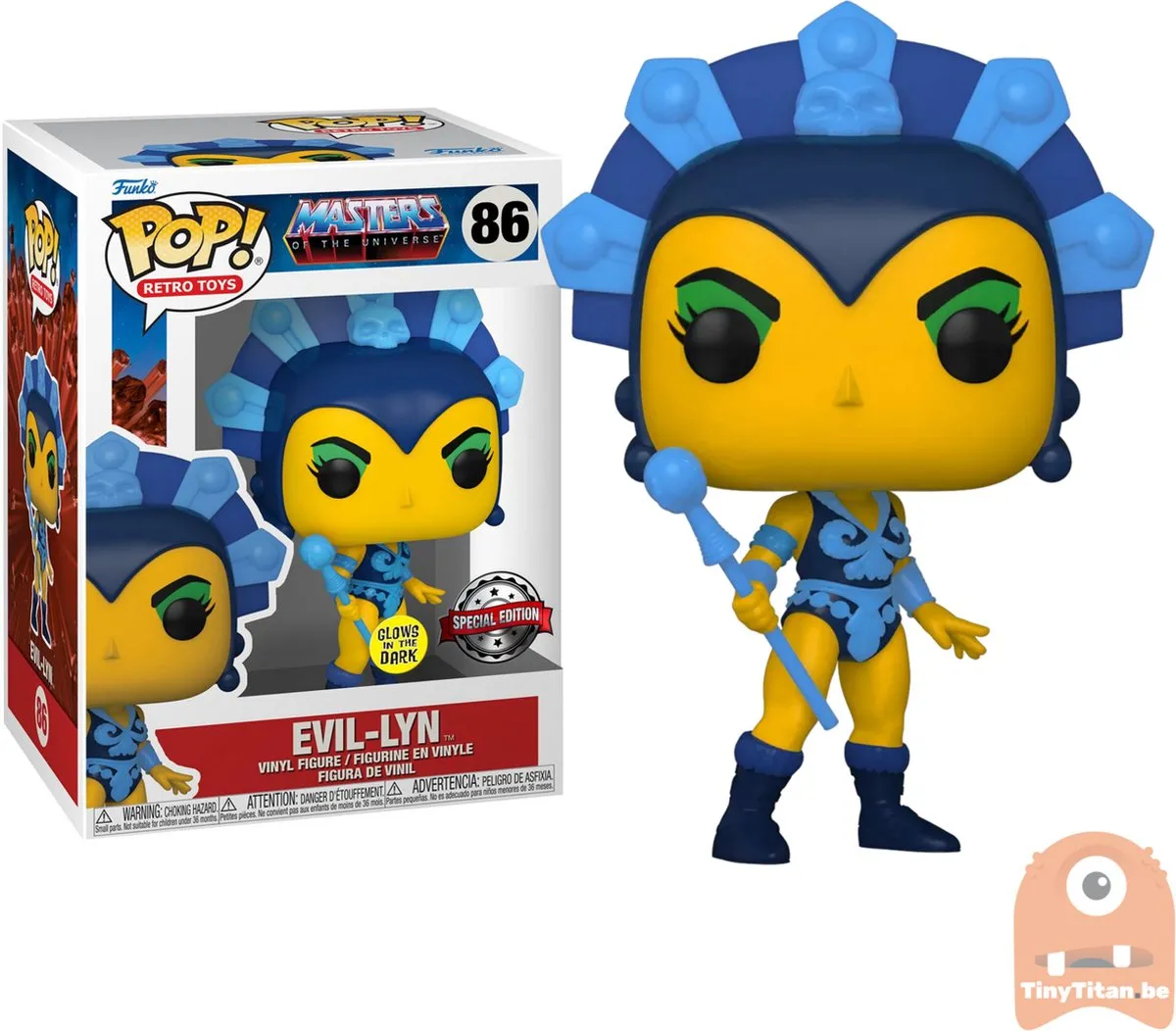 Funko POP! Retro Evil-Lyn GITD Masters of the Universe 86