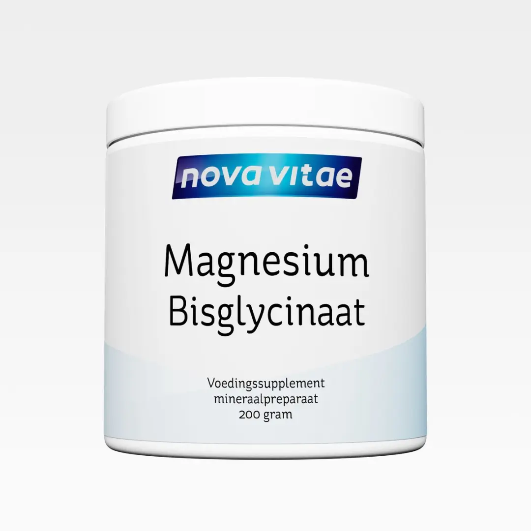 Nova Vitae Magnesium Bisglycinaat Poeder 200g