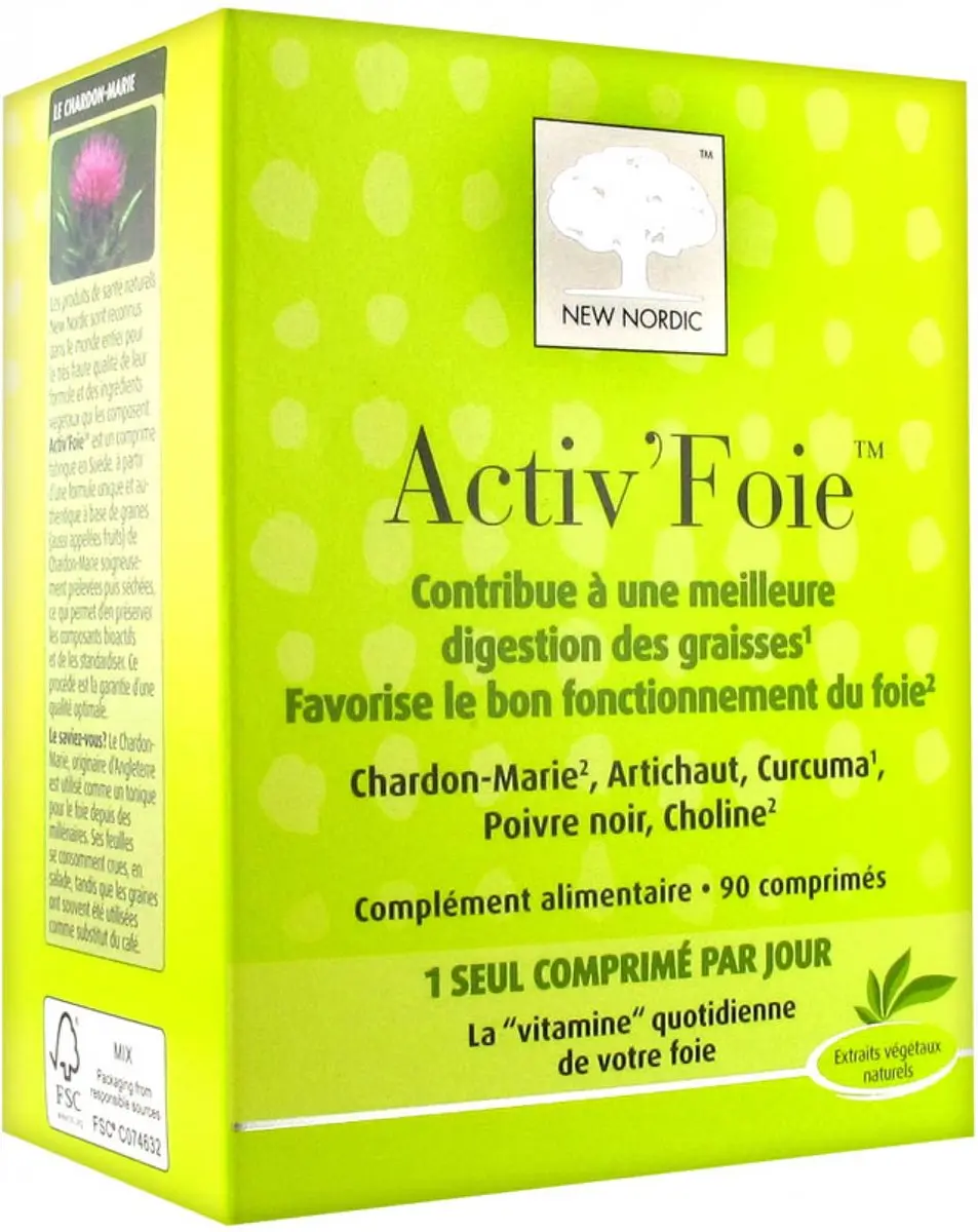 New Nordic Activ'Foie 90 Tabletten