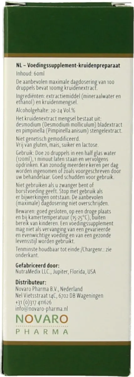 Nutramedix Burbur Pinella 60ml