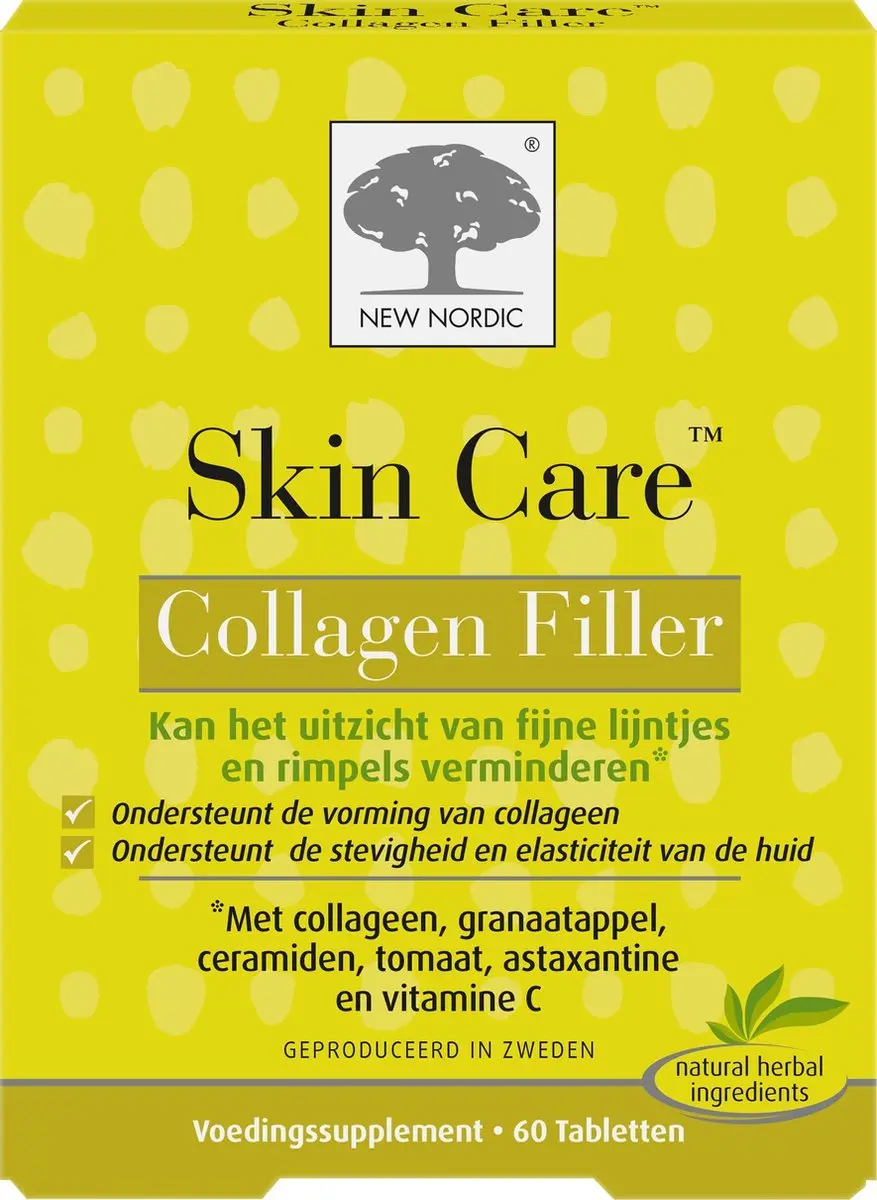 New Nordic Collagen Filter Voedingssupplement 60 tabletten