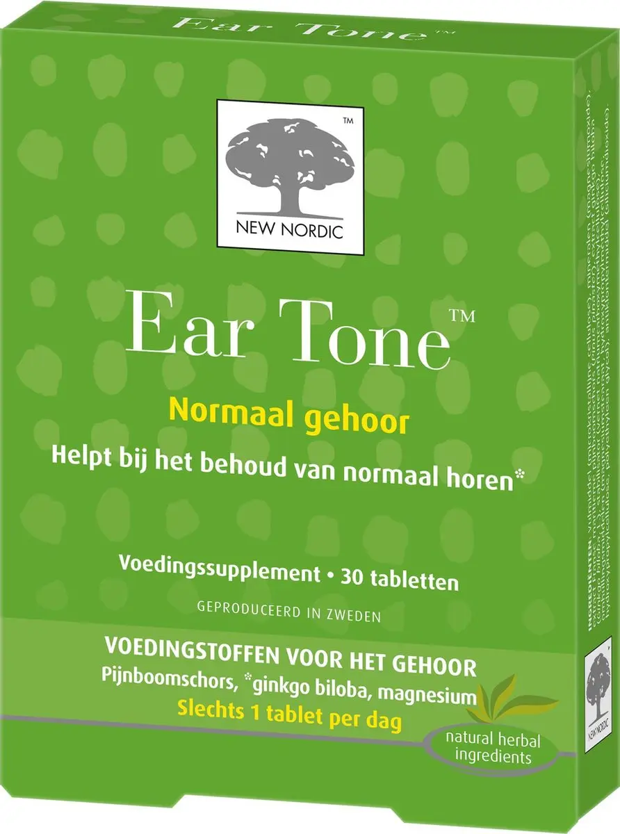 New Nordic Ear Tone Tabletten - 30 Stuks