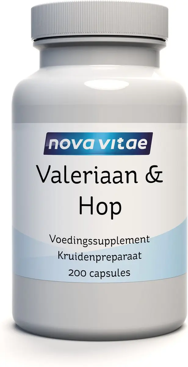 Nova Vitae Valeriaan & Hop 200 Capsules