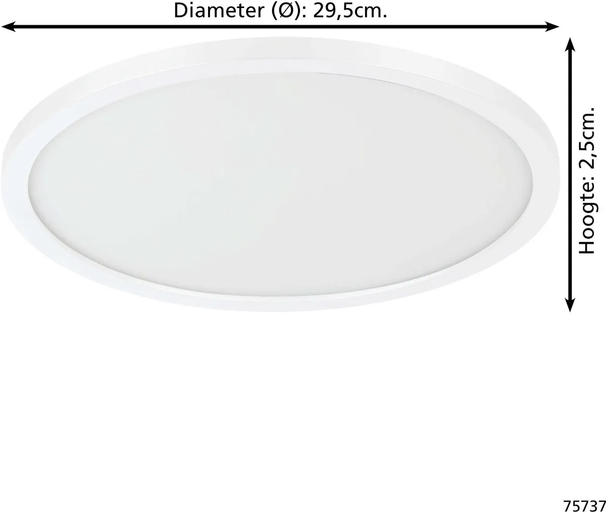 Eglo Campaspero Plafondlamp 29,5cm - Wit