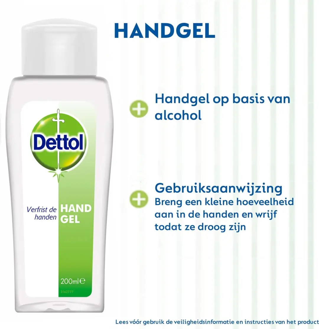 Dettol Handgel 200ml - 6 Stuks