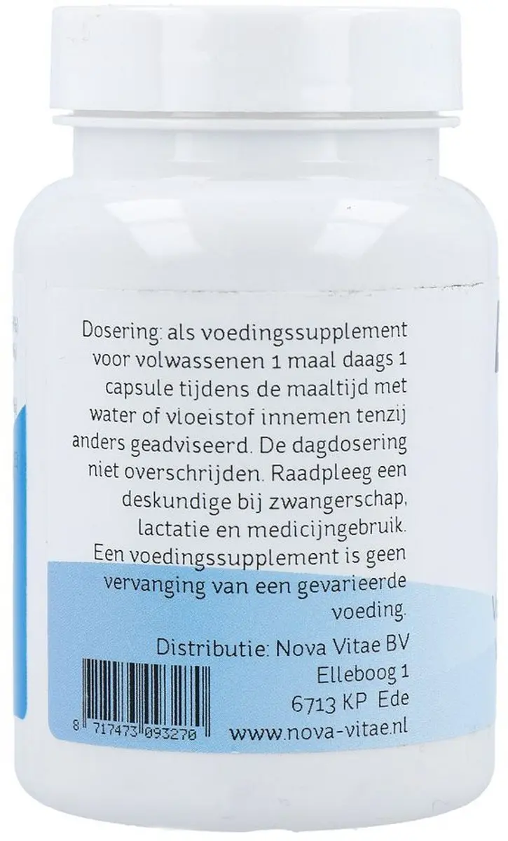 Nova Vitae Levertraanolie Cod Liver Oil 150 Capsules