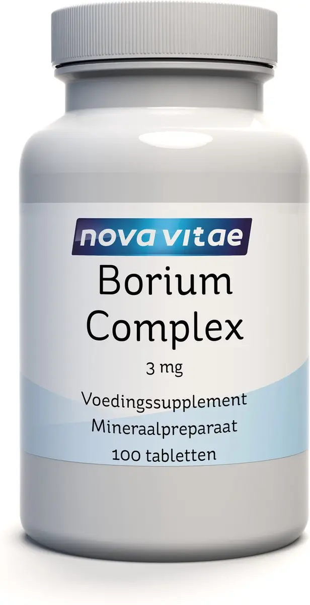 Nova Vitae Boron Boor Complex 3mg