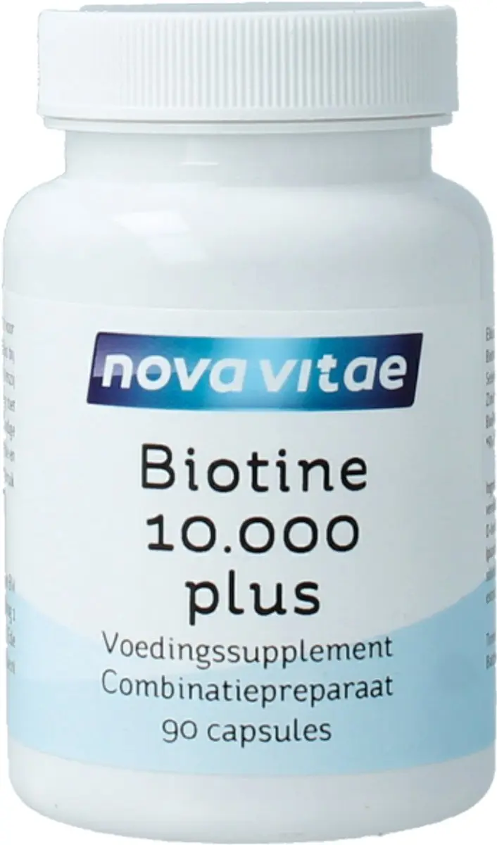 Nova Vitae Biotine 10.000 Plus - 90 Capsules