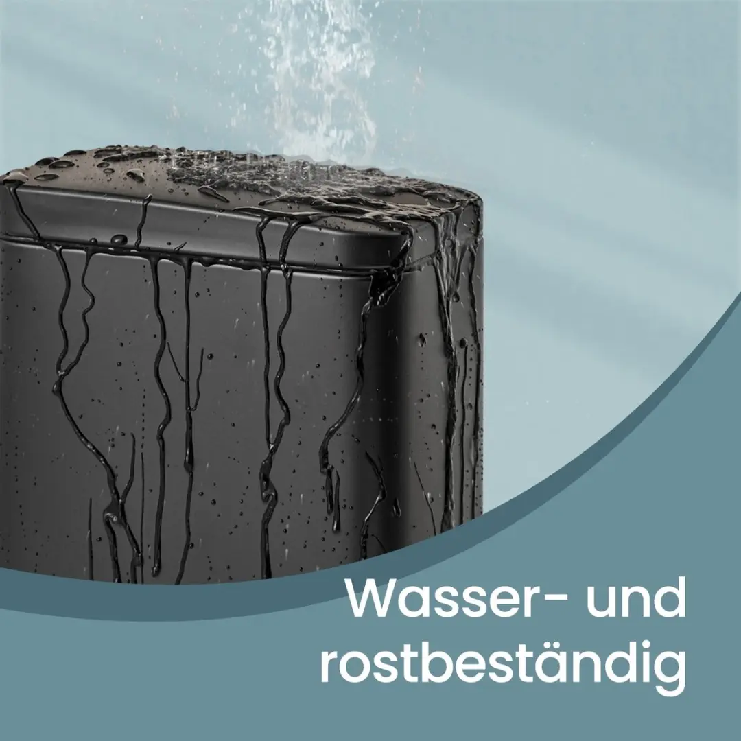 Songmics Cosmetica-afvalbak 5L - Zwart