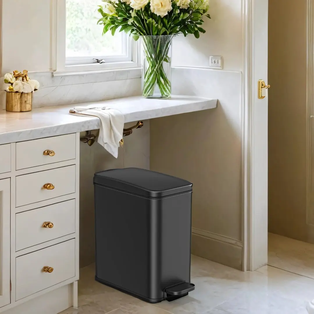 Songmics Cosmetica-afvalbak 5L - Zwart