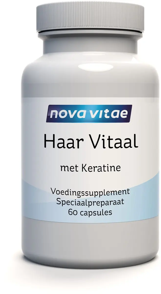 Nova Vitae Haar Vitaal Voedingssupplement 60 Capsules