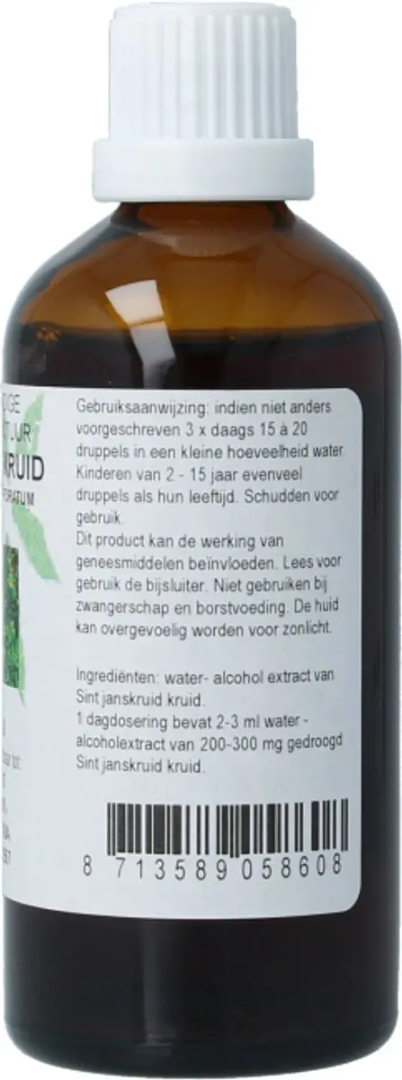 Natura Sanat Hypericum Perf Sint Janskruid 100ml